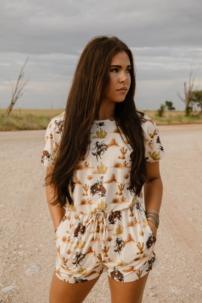 The Down in the Desert Romper