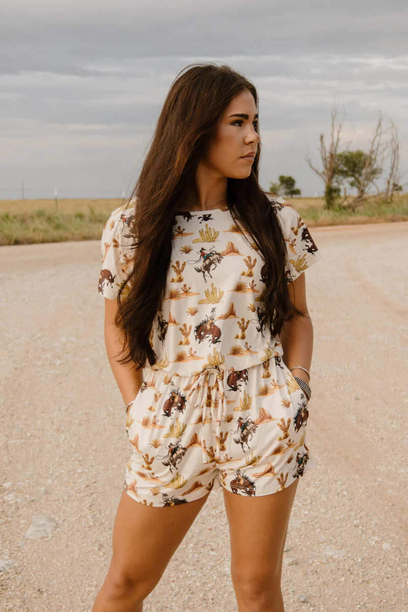 The Down in the Desert Romper