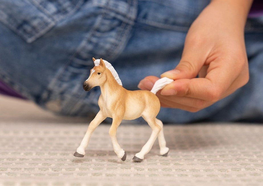 Haflinger Foal Horse Toy Figurine