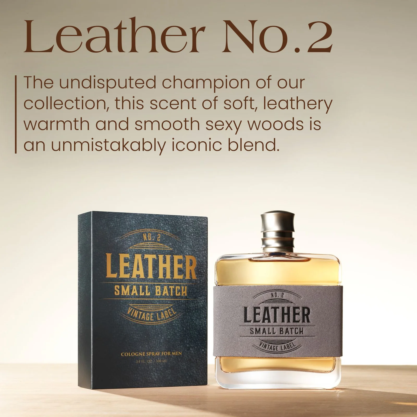 The Leather Small Batch No. 2 Men's Cologne Spray