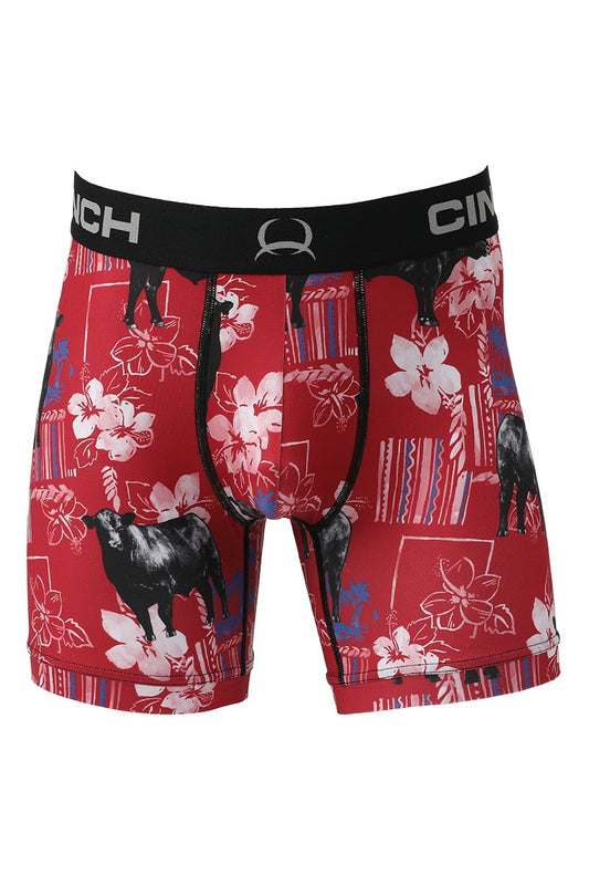 Cinch Mens Angus Print 6" Boxer Briefs