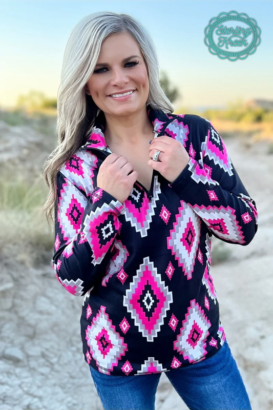 The Pretty in Pink Pullover