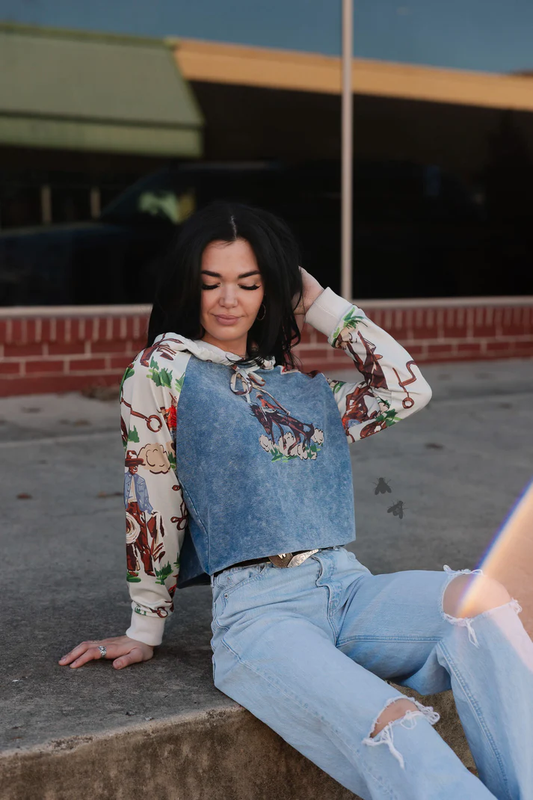 The Vintage Ranch Bark Hoodie