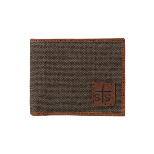 The STS Foreman Canvas Bi-Fold Wallet