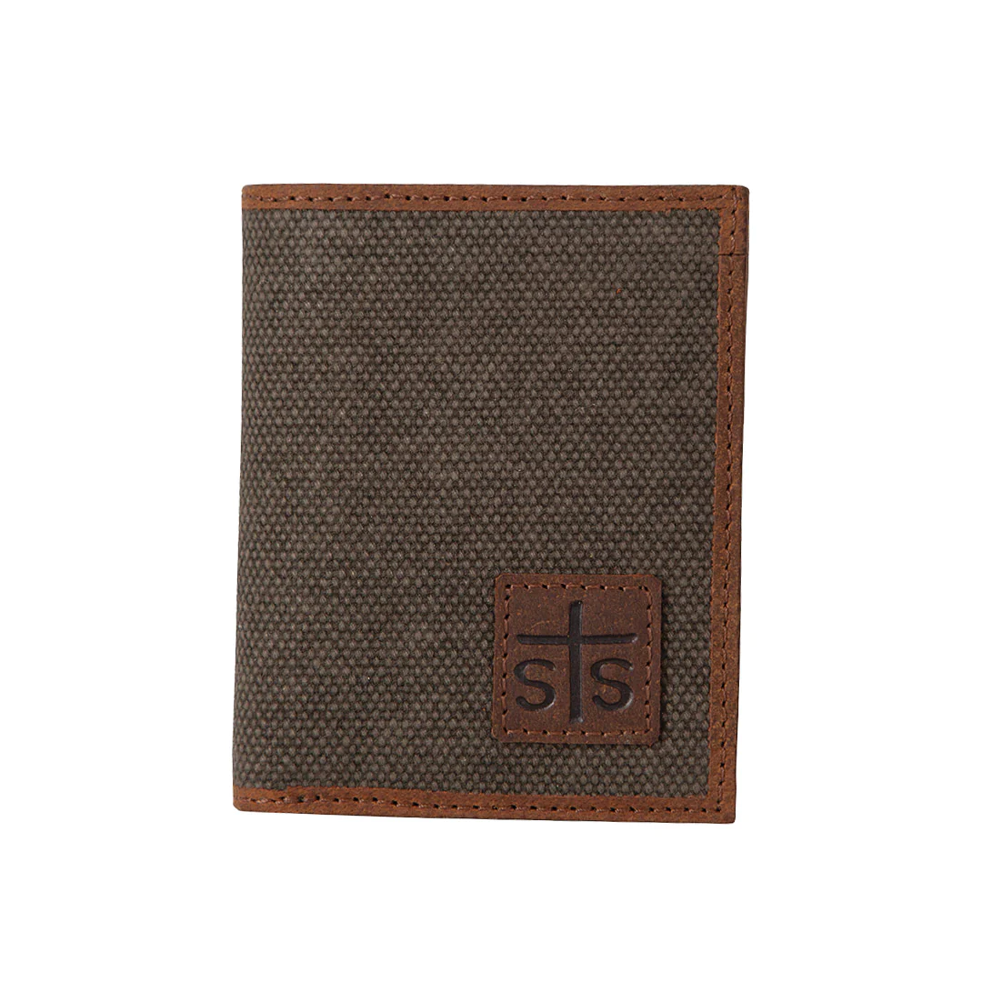 The STS Foreman Canvas Hidden Cash Wallet – Be True Western & Boutique
