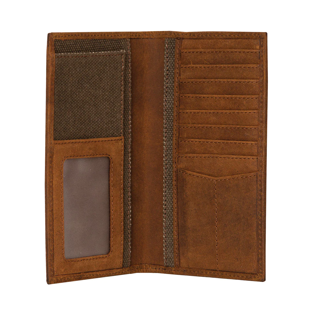 The STS Foreman Canvas Long Bi-Fold Wallet