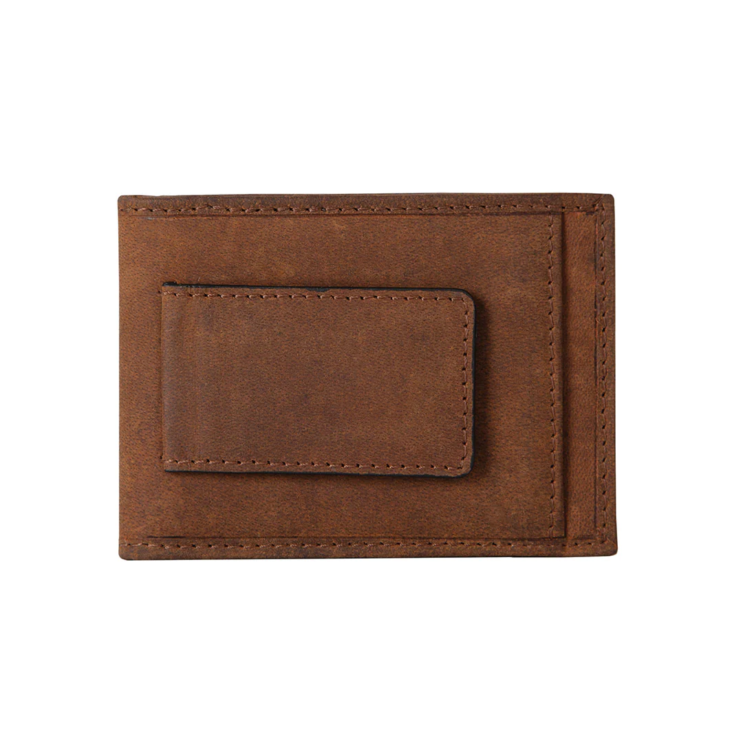 The STS Foreman Canvas Money Clip Card Wallet