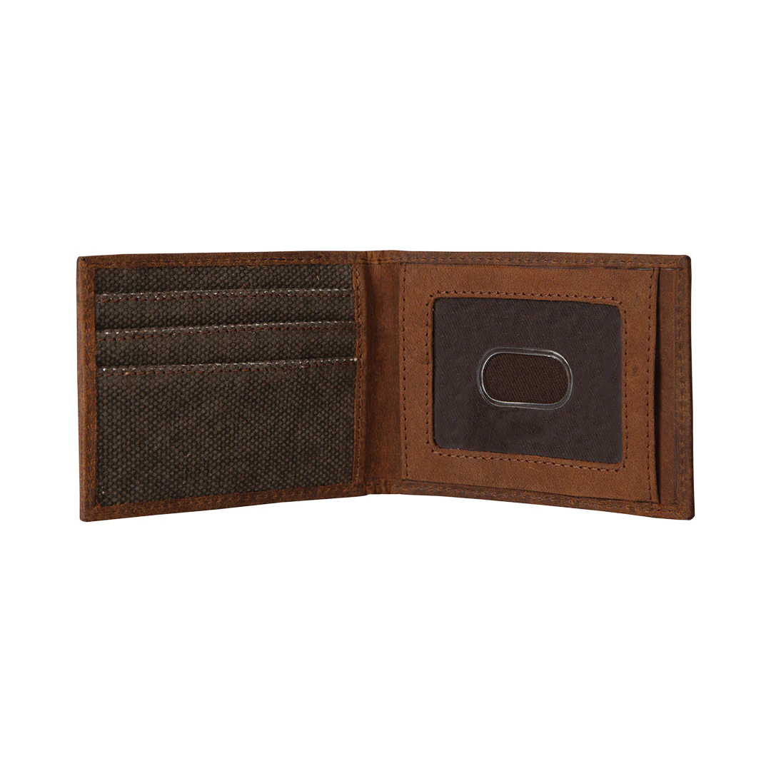 The STS Foreman Canvas Money Clip Card Wallet