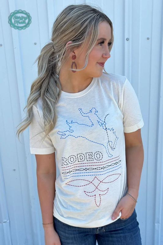 The Rodeo Bootstitch Tee