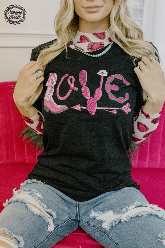 The Western LOVE Graphic Tee