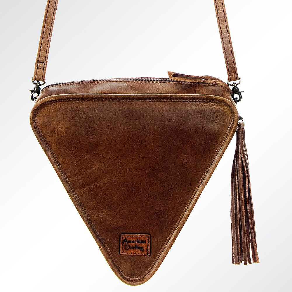 American Darling Tooled Purse with Fringe