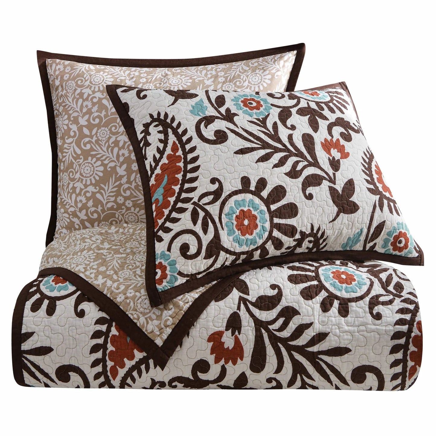 Rebecca Paisley Reversible Quilt Bedding Set