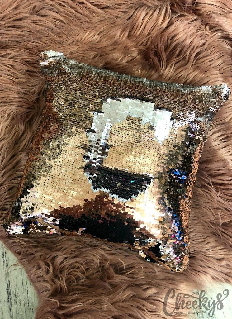 Sequin Pillow-Small