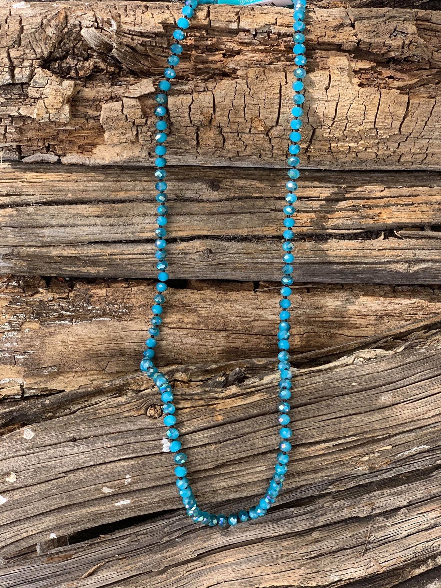 Crazy Train Beaded Necklace Layer Loops (multiple color options)