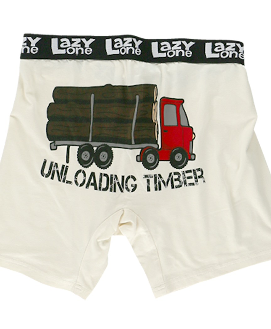Lazy One Unloading Timber | Men's Boxer Briefs
