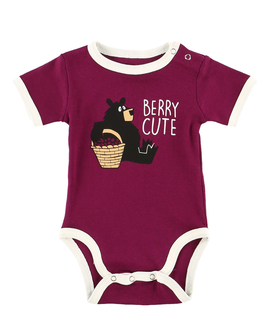 Huckleberry Bear Onesie by Lazy One