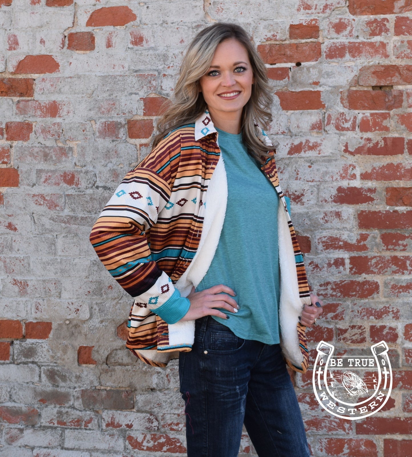 The Shiner Aztec Jacket – Be True Western & Boutique