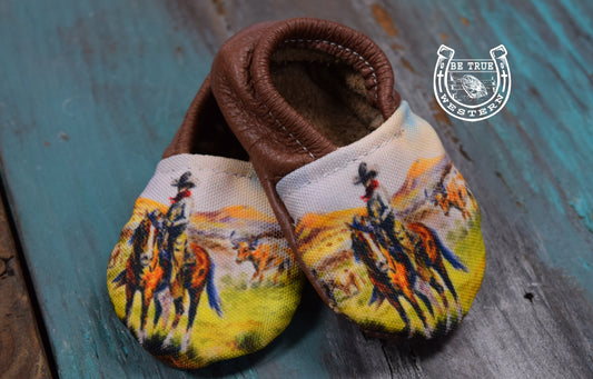 Ranchin' Out West Moccasins