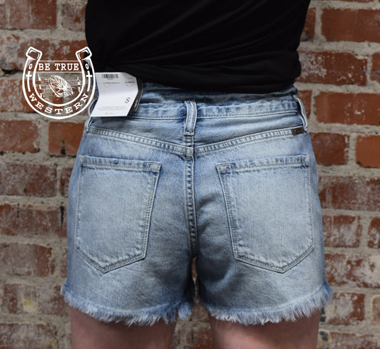 The Solstice Ultra High Rise Tie-Belt Kancan Shorts