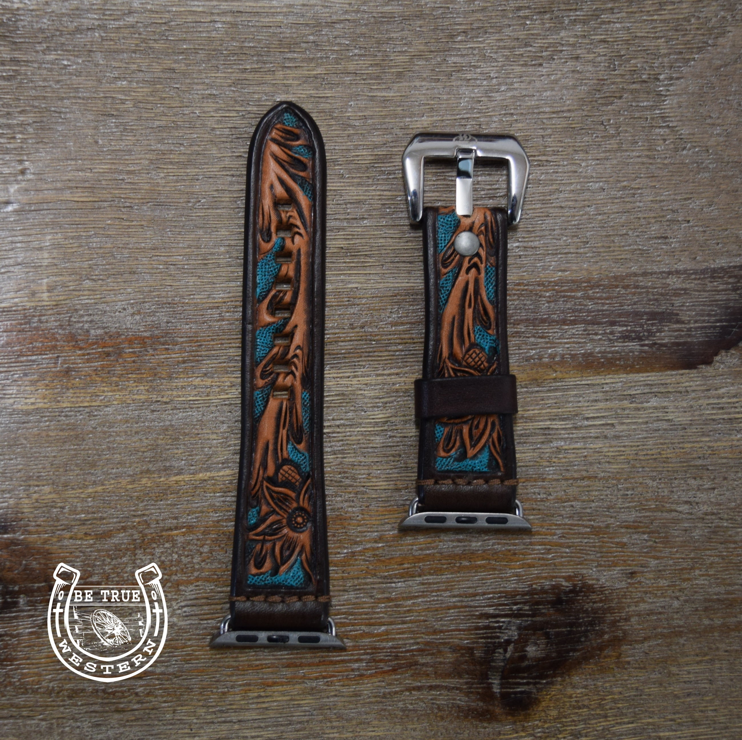 Custom western apple 2025 watch bands