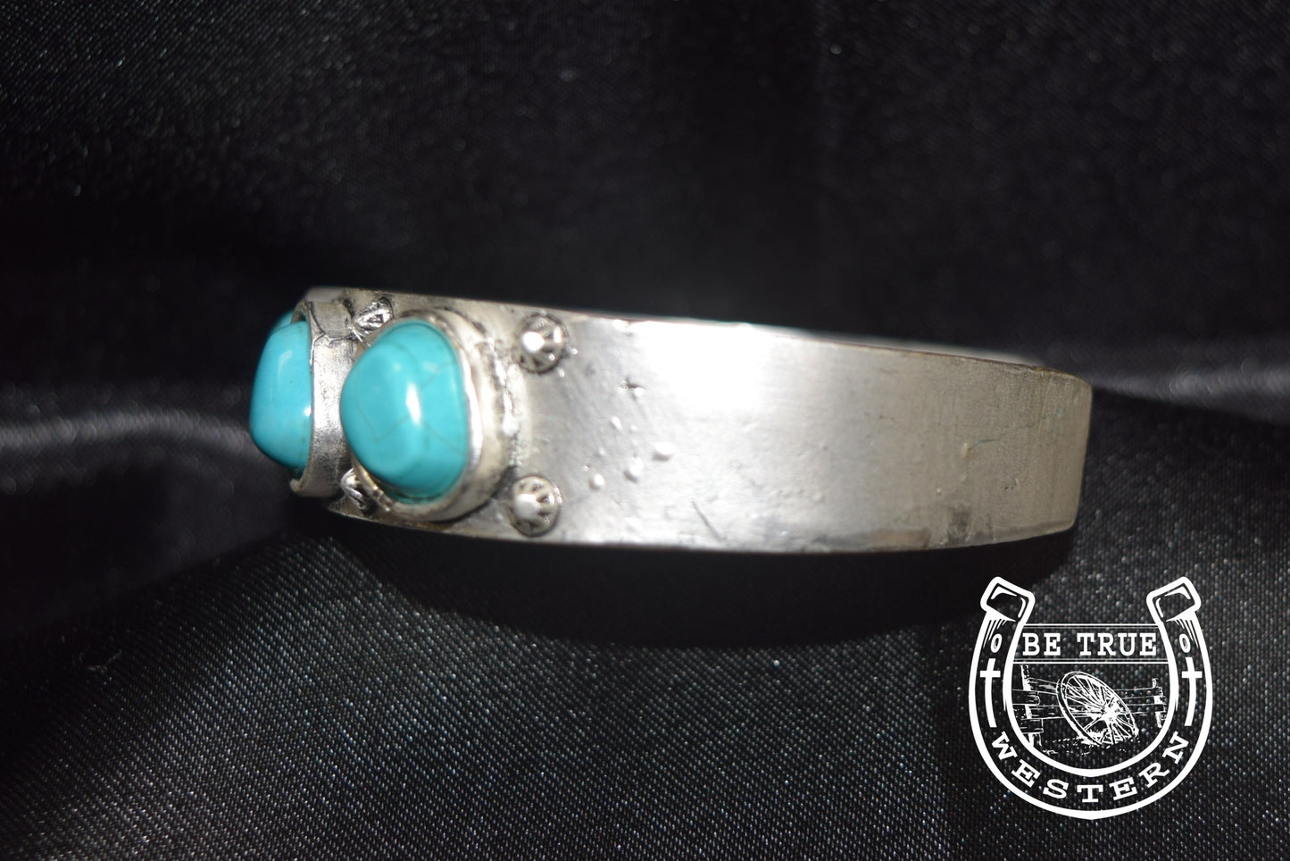 The Turquoise Chunk Cuff Bracelet