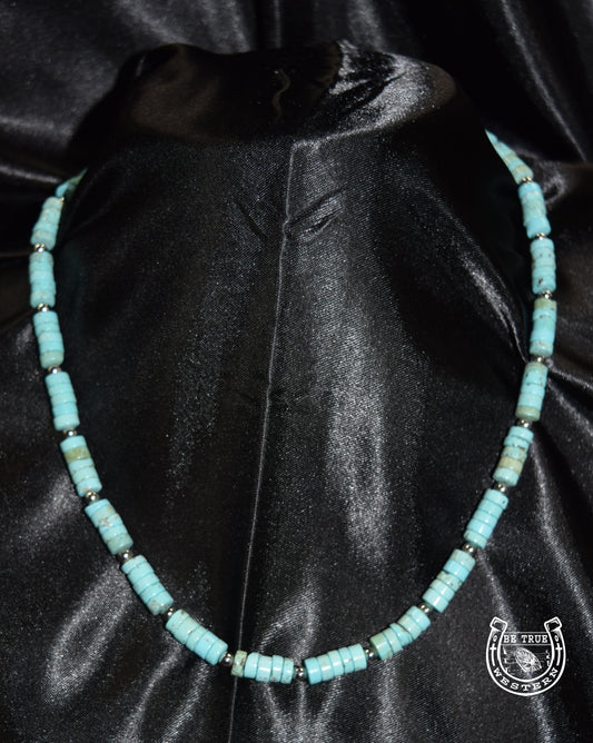The Heishi Turquoise Necklace