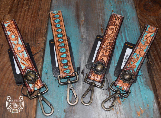 The American Darling Leather Key Chains