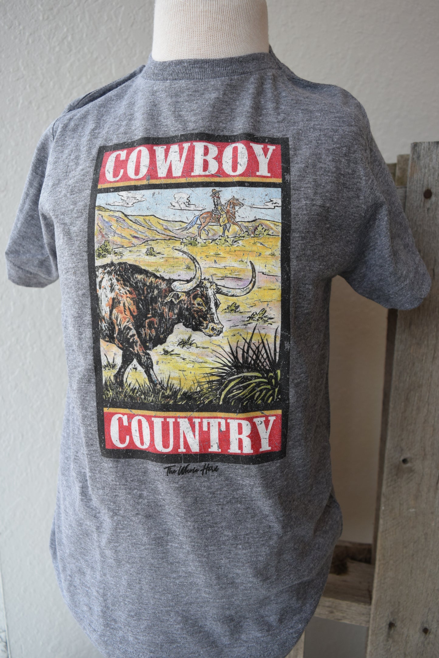 Kids Cowboy Country Graphic Tee