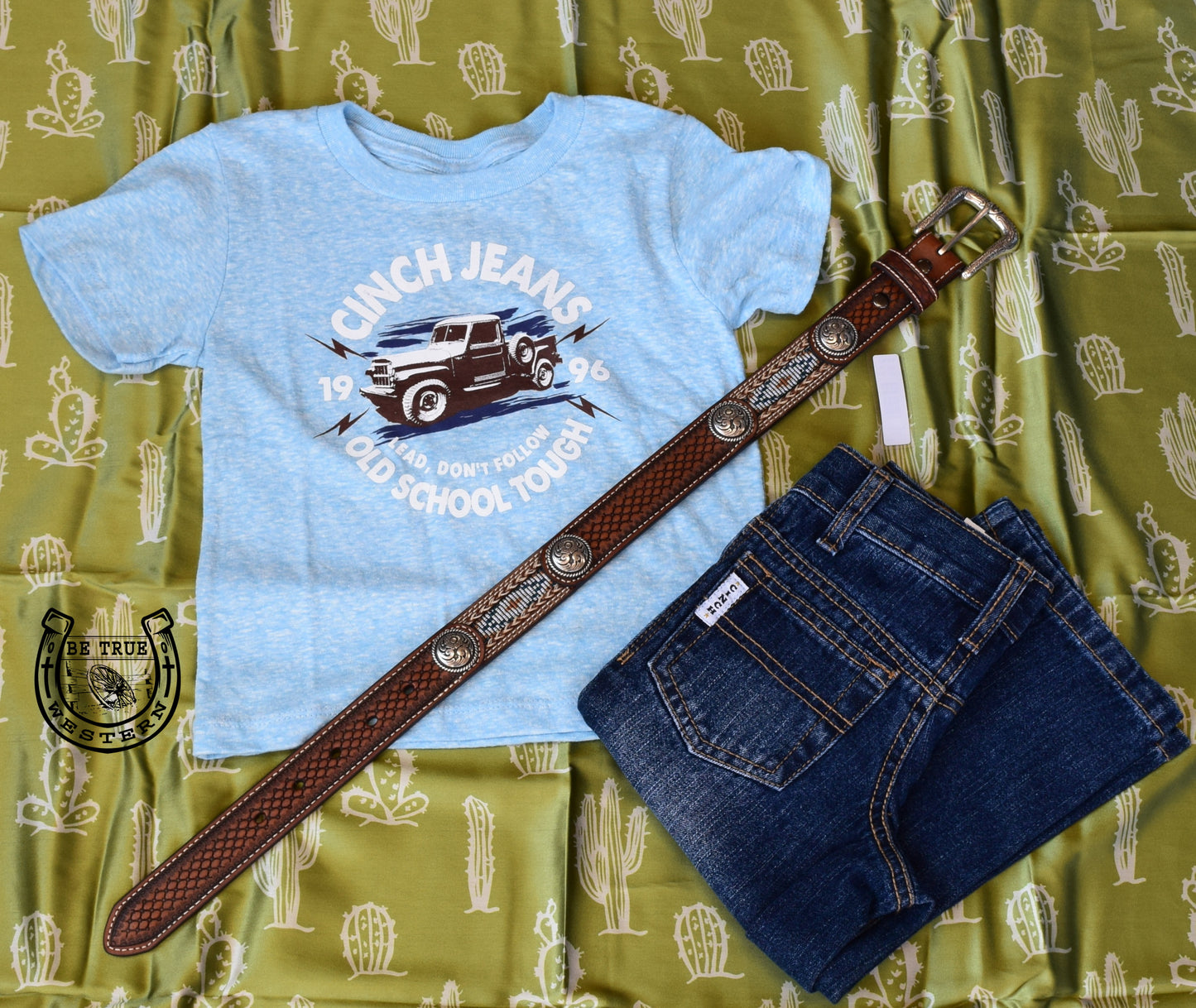 The Old School Tough Cinch Graphic Tee (Toddler)