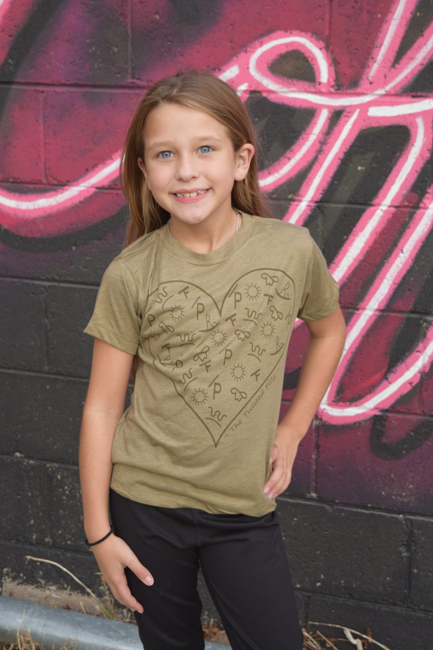 The Branded Heart Kids Tee - Two Colors