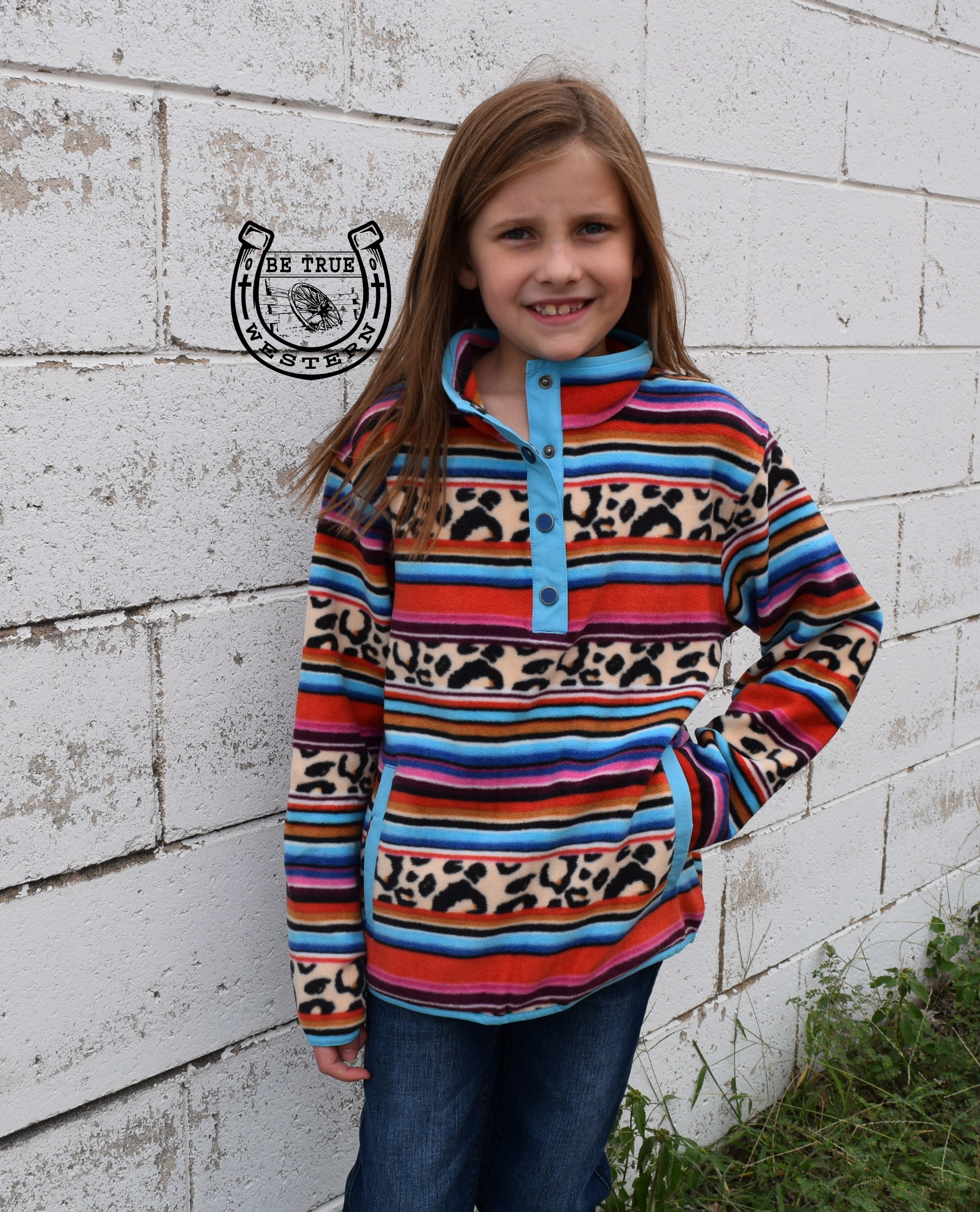 Serape pullover best sale