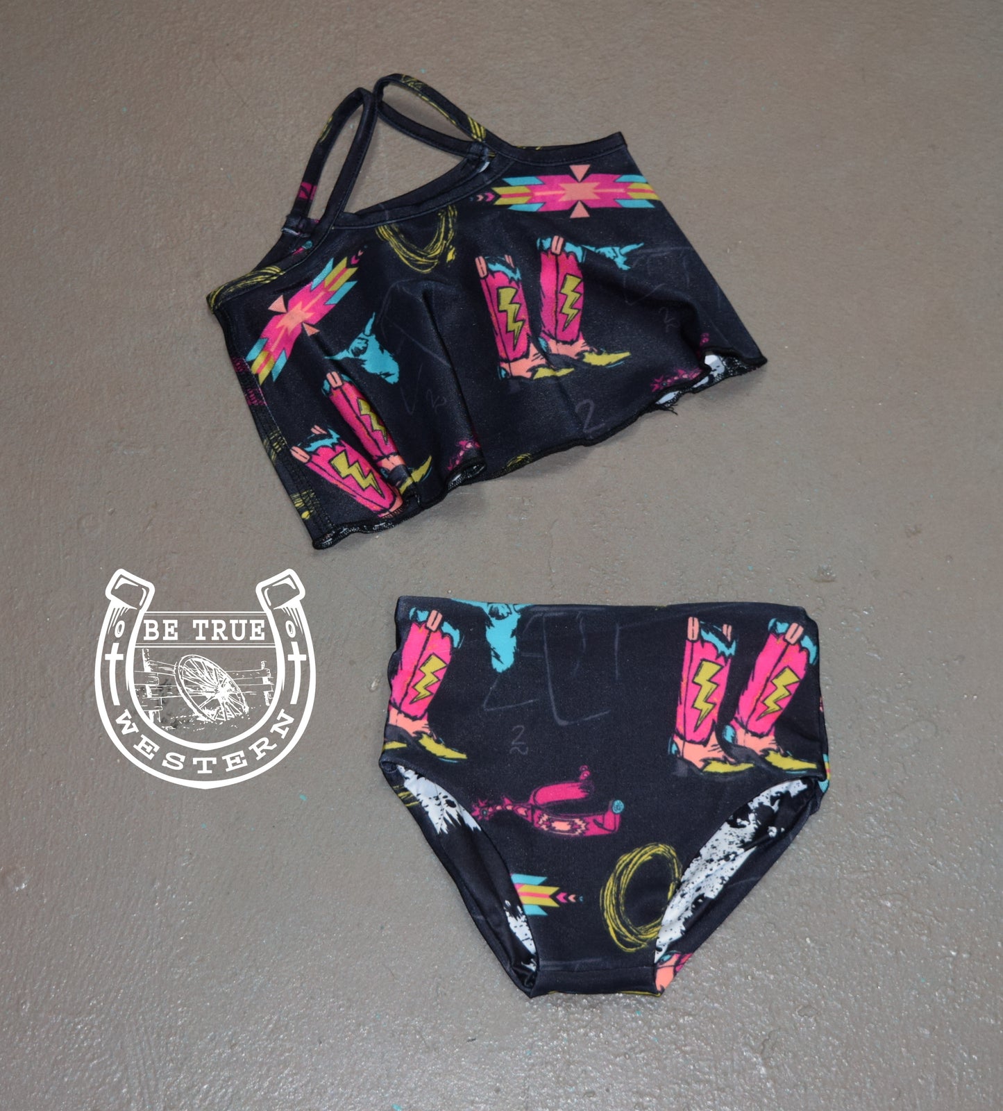 The Rope the Neon Lights Infant/Kids Swim Suit Bottoms