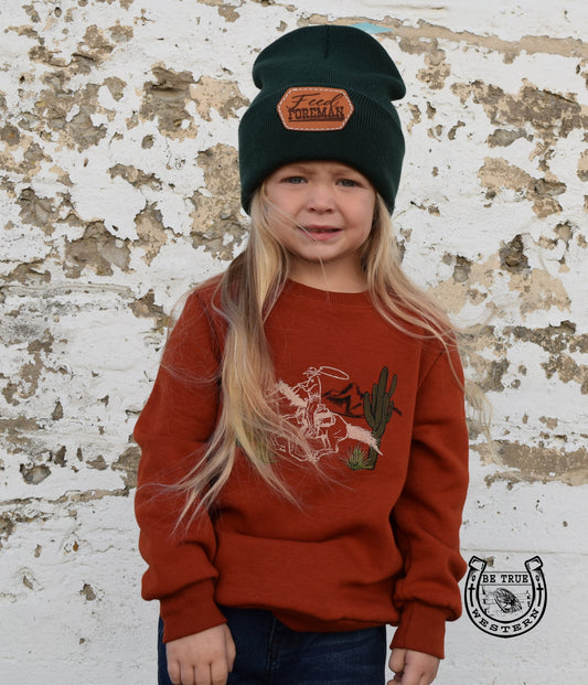 The Western Way Of Life Kids Sweater