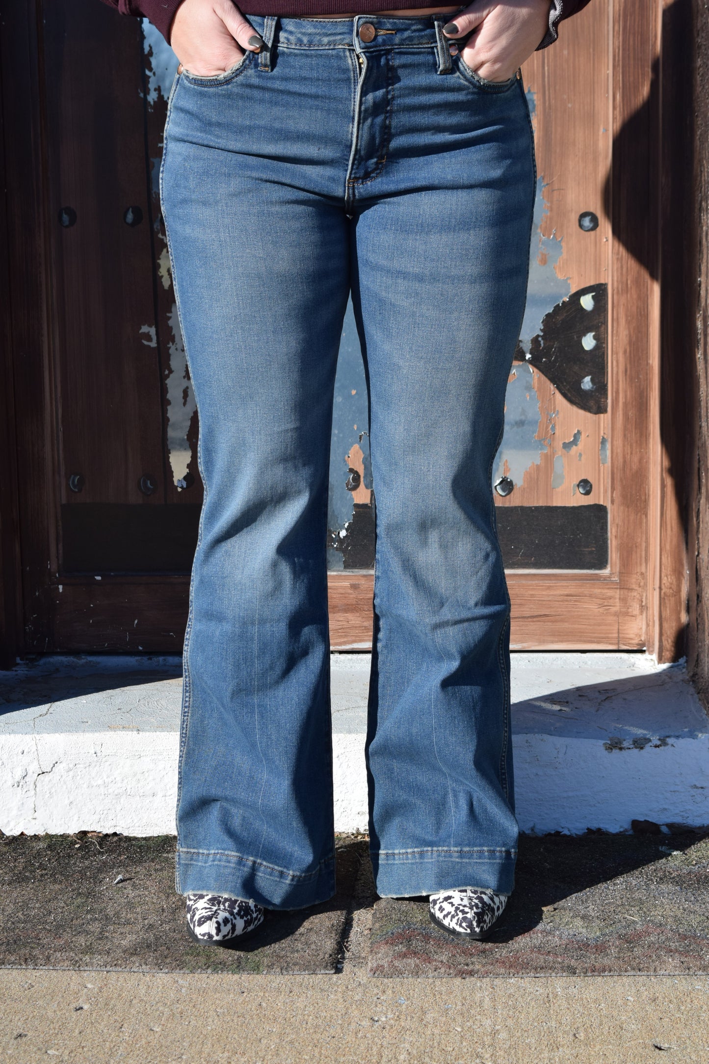 The Shelby Women's Wrangler Retro High Rise Trouser Jean