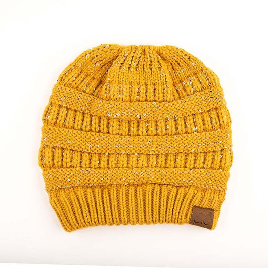Beanie Tail CC Sequin Beanie- (MULTIPLE COLORS)