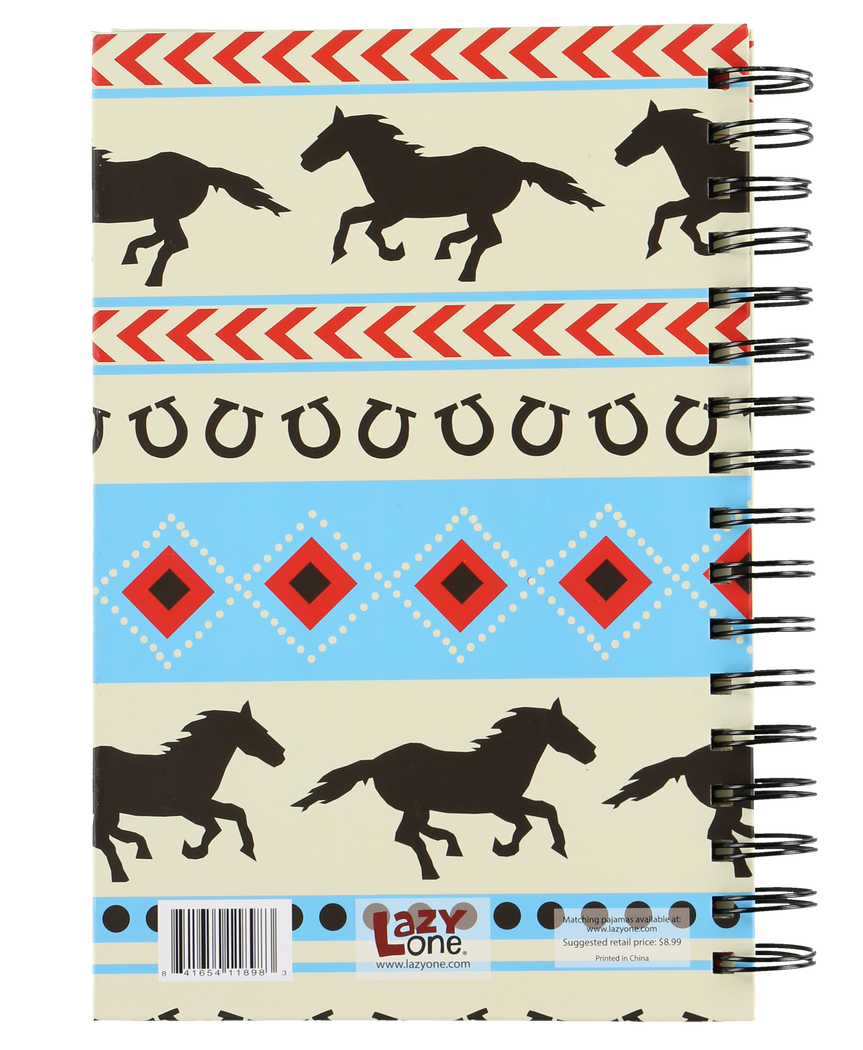 Ride it Down Horse Notebook by Lazy One