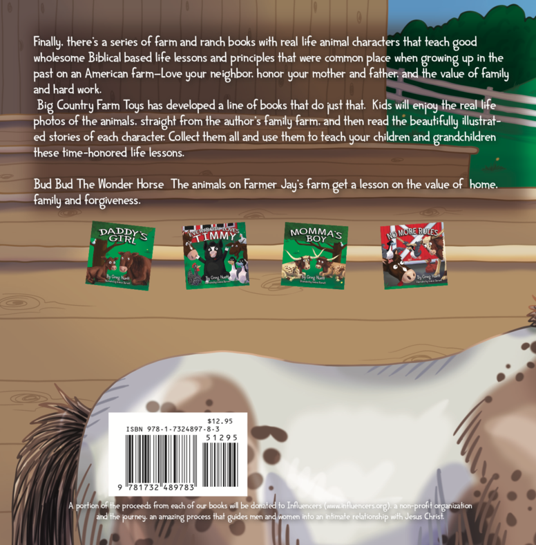 Big Country Bud Bud The Wonder Horse Story Time Book