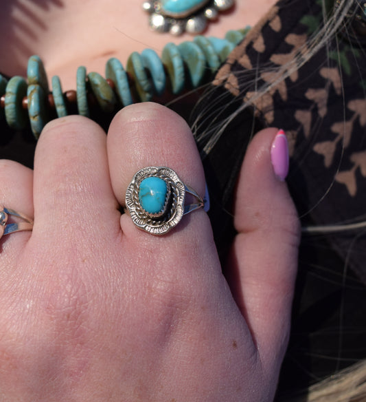 The Sombrero Turquoise Ring