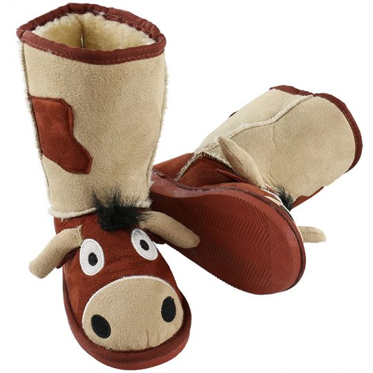 Kids Bull Toasty Toes Slippers