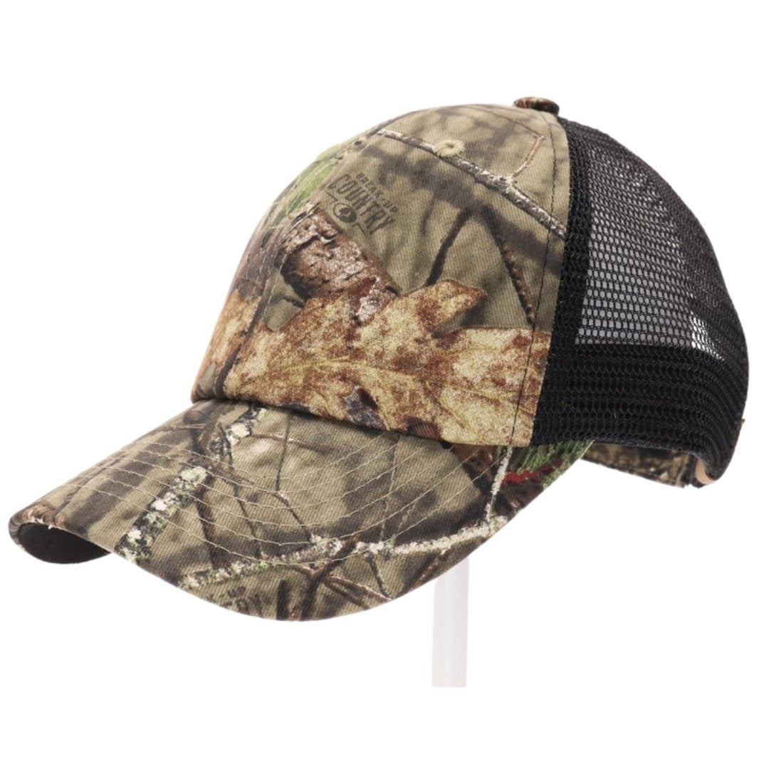Mossy Oak Camouflage Mesh Back Ball Cap by CC