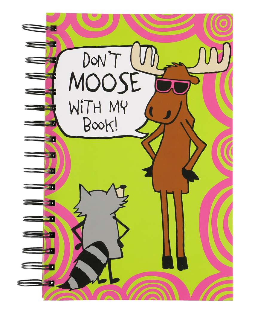 Don't Moose Notebook by Lazy One