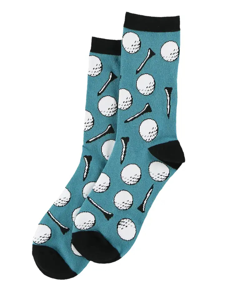 Golf Ball Crew Sock