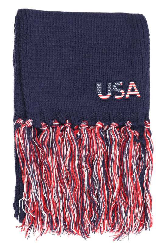 C.C USA Scarf with Tassels (Multiple Colors)