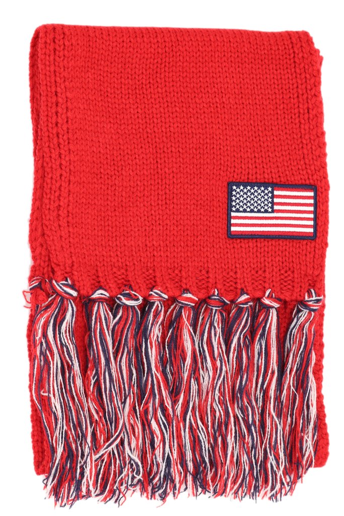 C.C USA Scarf with Tassels (Multiple Colors)
