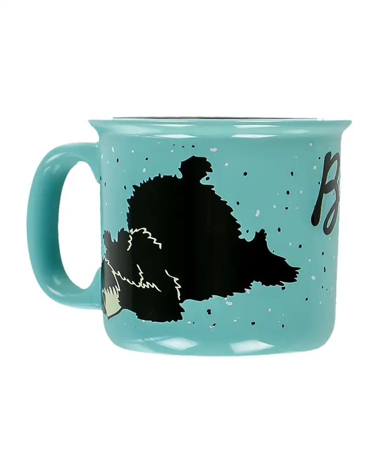 Bearly Awake Turquoise Mug