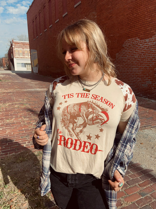 Tis the Season to Rodeo Christmas Tee