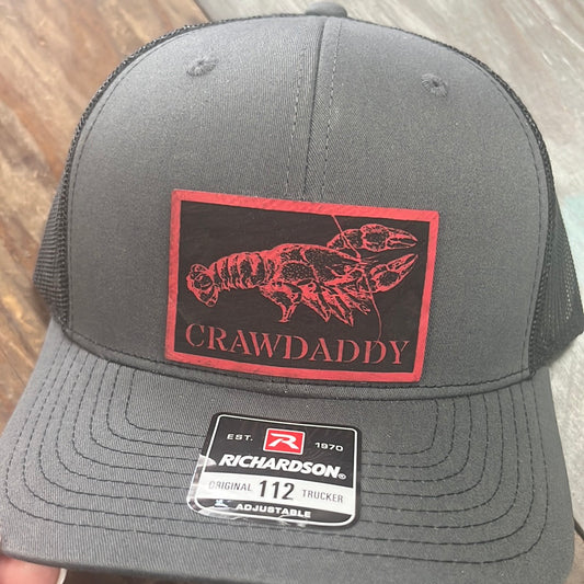 The Crawdaddy Charcoal/Black Hat/Cap