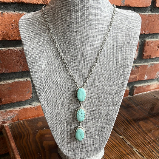 The Vintage Rider Turquoise Necklace