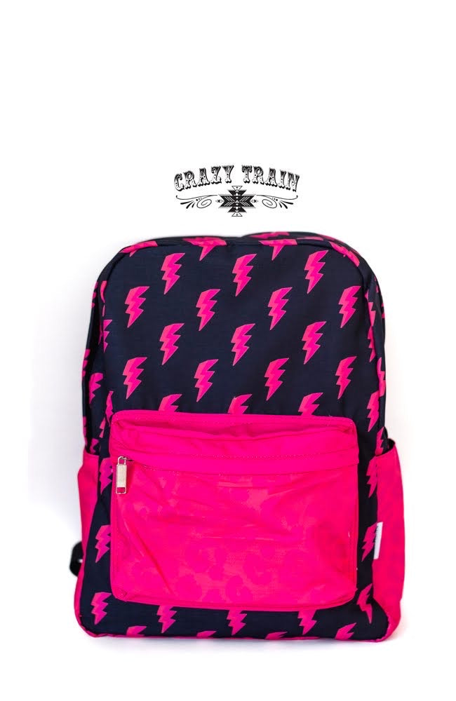 The Pink Bolt Crash Course Backpack