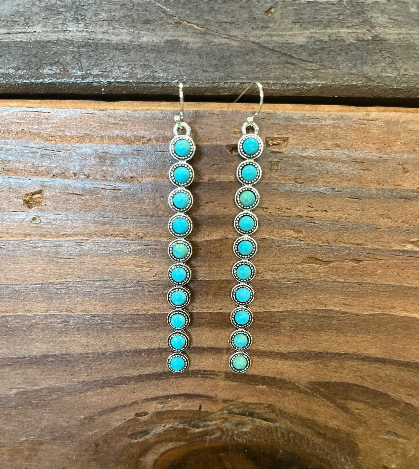 The Turquoise Dangle Earrings